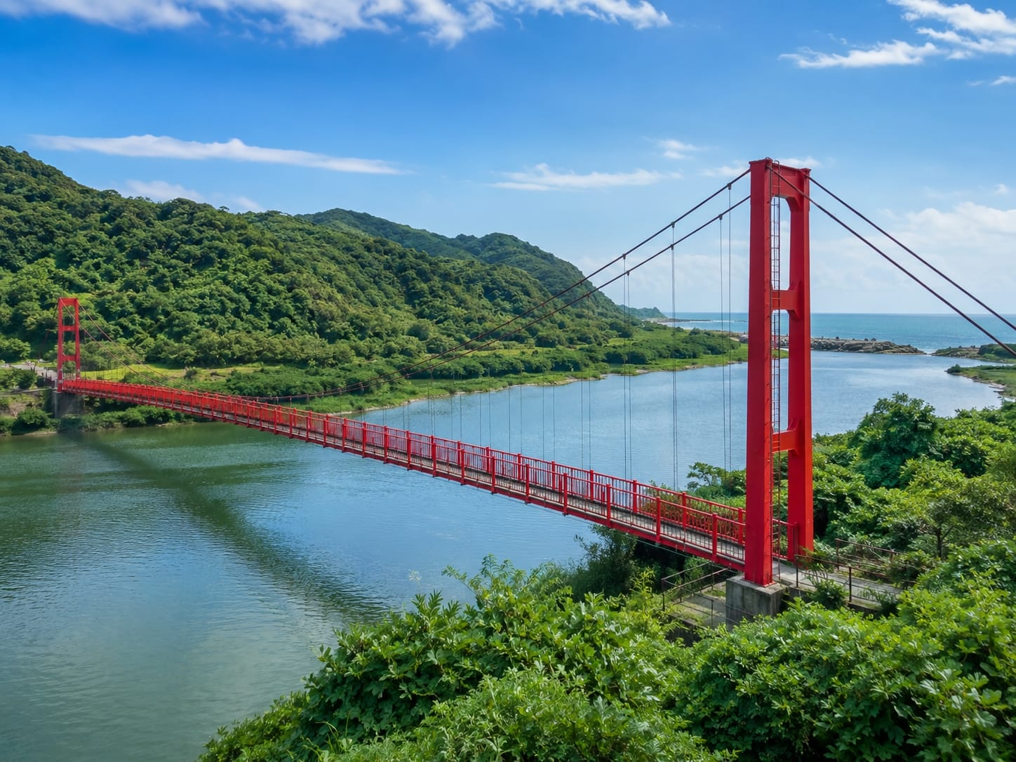 雙溪河畔景色